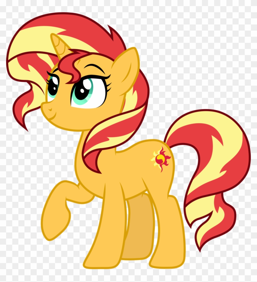Sunset Shimmer Pony By Cloudyglow Sunset Shimmer Pony - My Little Pony Sunset Shimmer #794562