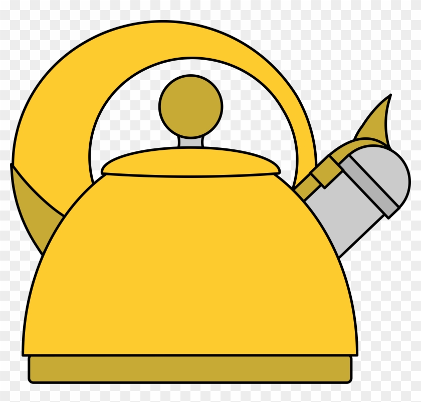 Big Image - Yellow Kettle Clipart #794623
