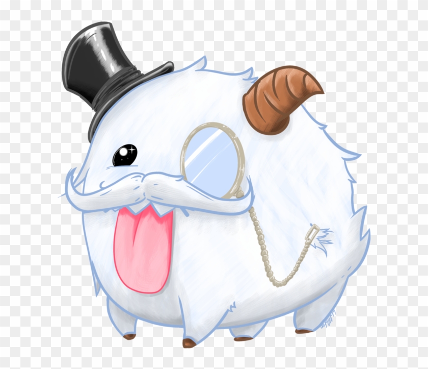 Gentleman Poro By Wallcoton - Lol Poro Png #794666