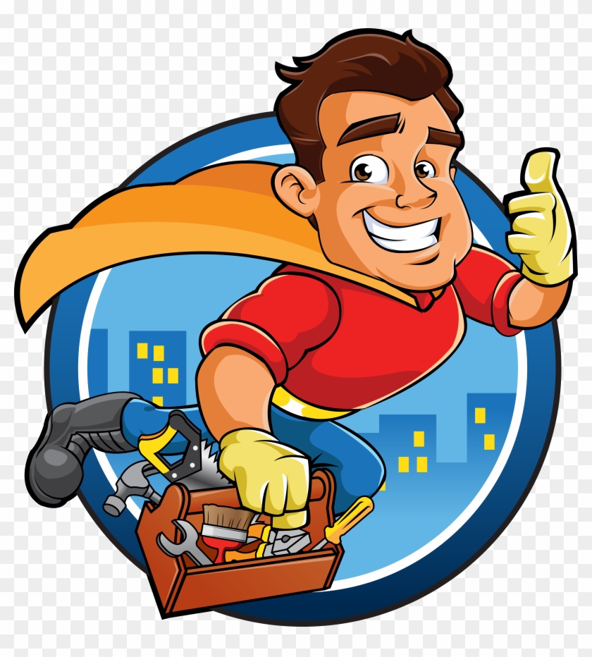 Royalty-free Superhero Handyman - Superhero Handyman #794696