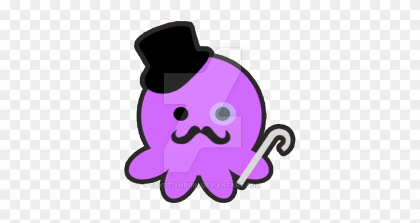 Gentleman Octopus Charm By Egyptianruin - Gentleman Octopus Charm By Egyptianruin #794834