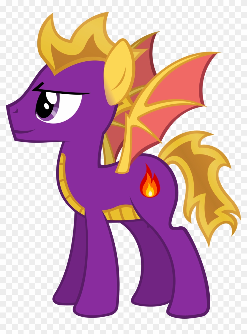 Spyro The Dragon Pony By Gray-gold - Spyro The Dragon Pony #794859
