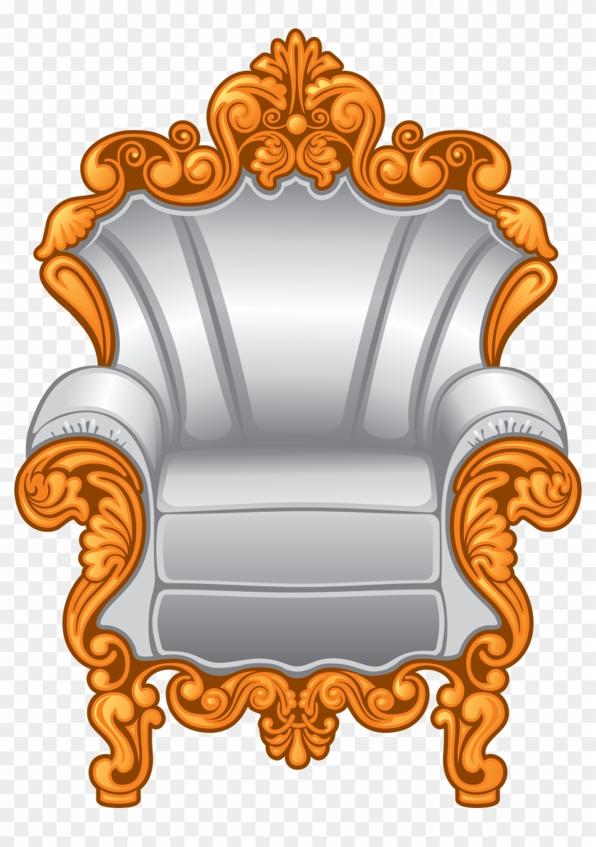 Armchair Png Image - Royal Chair Cartoon #794904