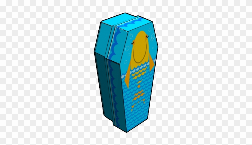 3dcoffin Model Image Goldfish Clear Bkgnd - Box #795184