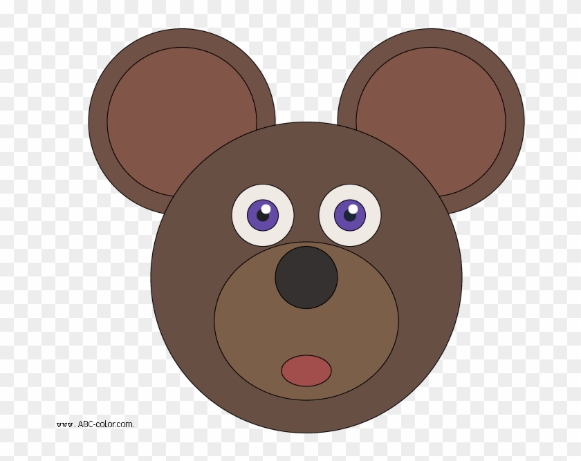 Mouse Clipart Face Mask - Рисунок Из Кругов #795189