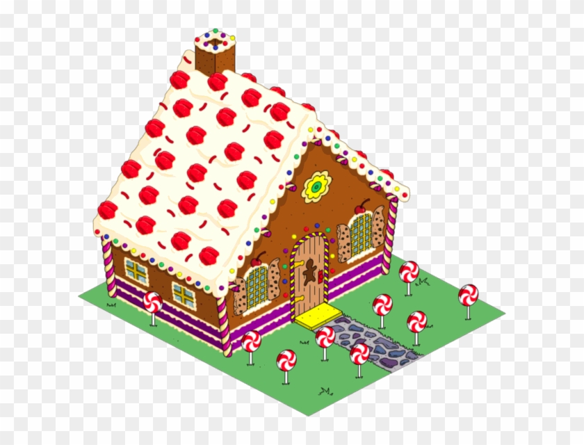 Gingerbread House Animated Gingerbread House - Simpsons Tapped Out Gingerbread House #795235