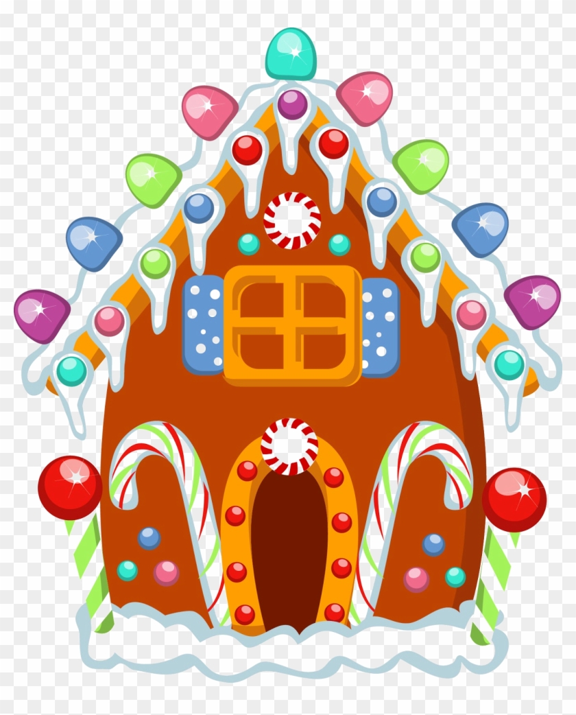 gingerbread house candy clipart png