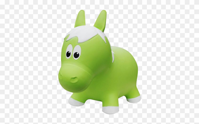 Farm Hopper Animal Bouncer Horse In Green - Farm Hoppers #795376