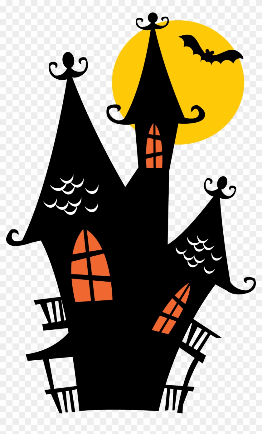 Halloween Haunted Houses Clipart Is It For Parties - Halloween Haunted Houses Clipart Is It For Parties #795399