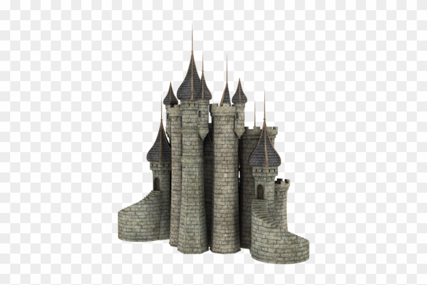 3d Fantasy Castle Stock Parts - Portable Network Graphics #795398