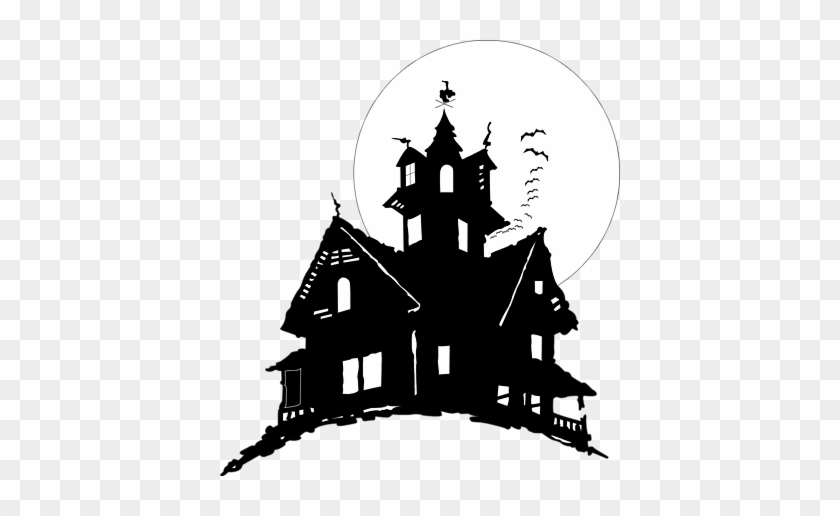 Haunted House Clip Art - Haunted House Vector Free #795405