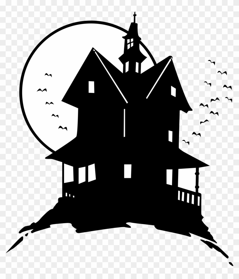 Big Image - Creepy House Clip Art #795411