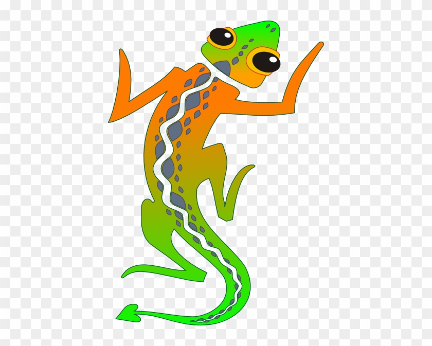 Gecko Clip Art At Clker - Lizard Clip Art #795493