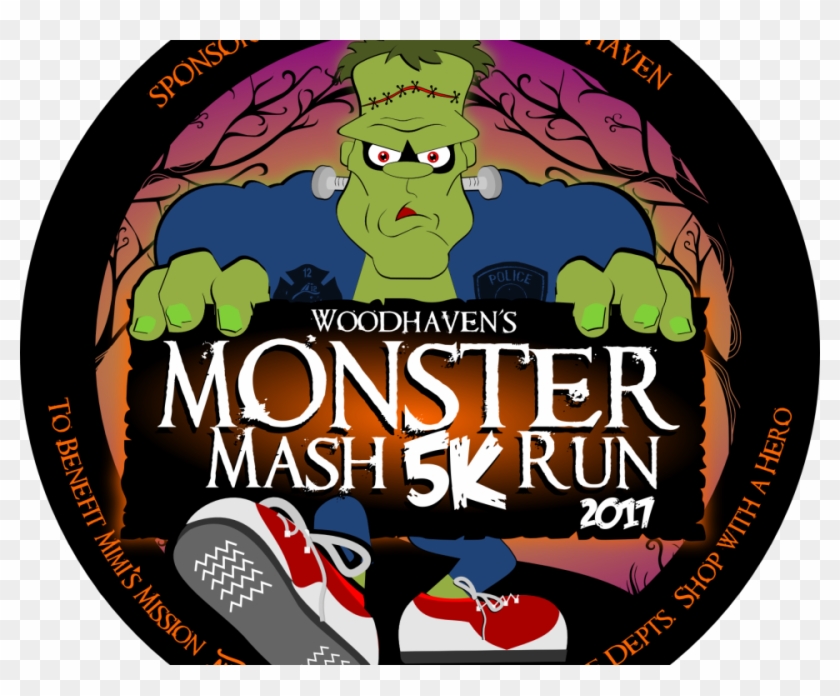 Woodhaven's Monster Mash 5k Run/walk - Label #795520