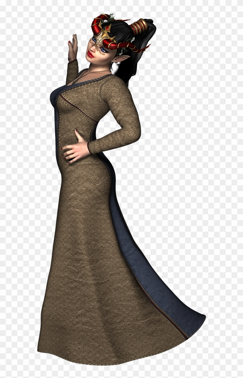 Horns Woman Fantasy Person Png Image - Horns Woman Fantasy Person Png Image #795554