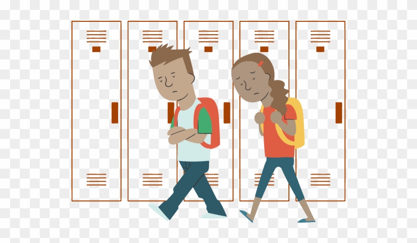 Hallways Used To Be More Full Of Life - Cartoon #795578