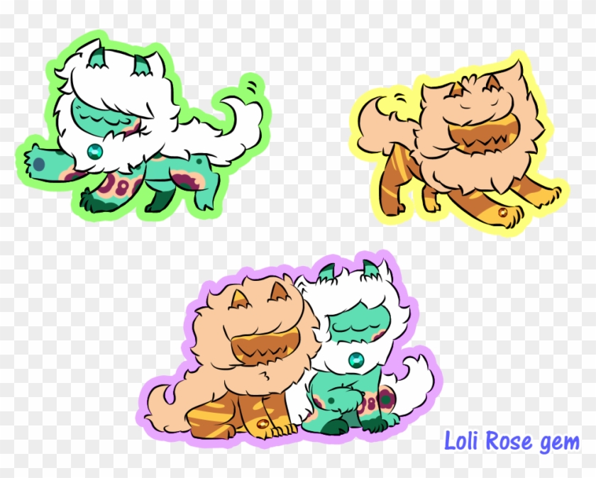 Cute Monsters By Loli Rose Gem On Deviantart Rh Loli - Cartoon #795609