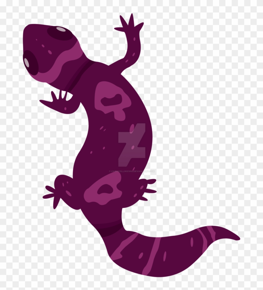 Purple Leopard Gecko By Carocollins1993 - Common Leopard Gecko #795651