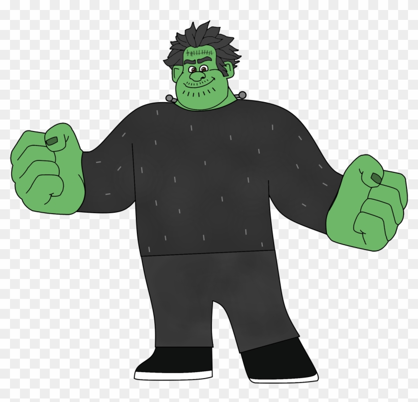 Wreck-it Ralph As Frankenstein - Wreck It Ralph Hulk #795680