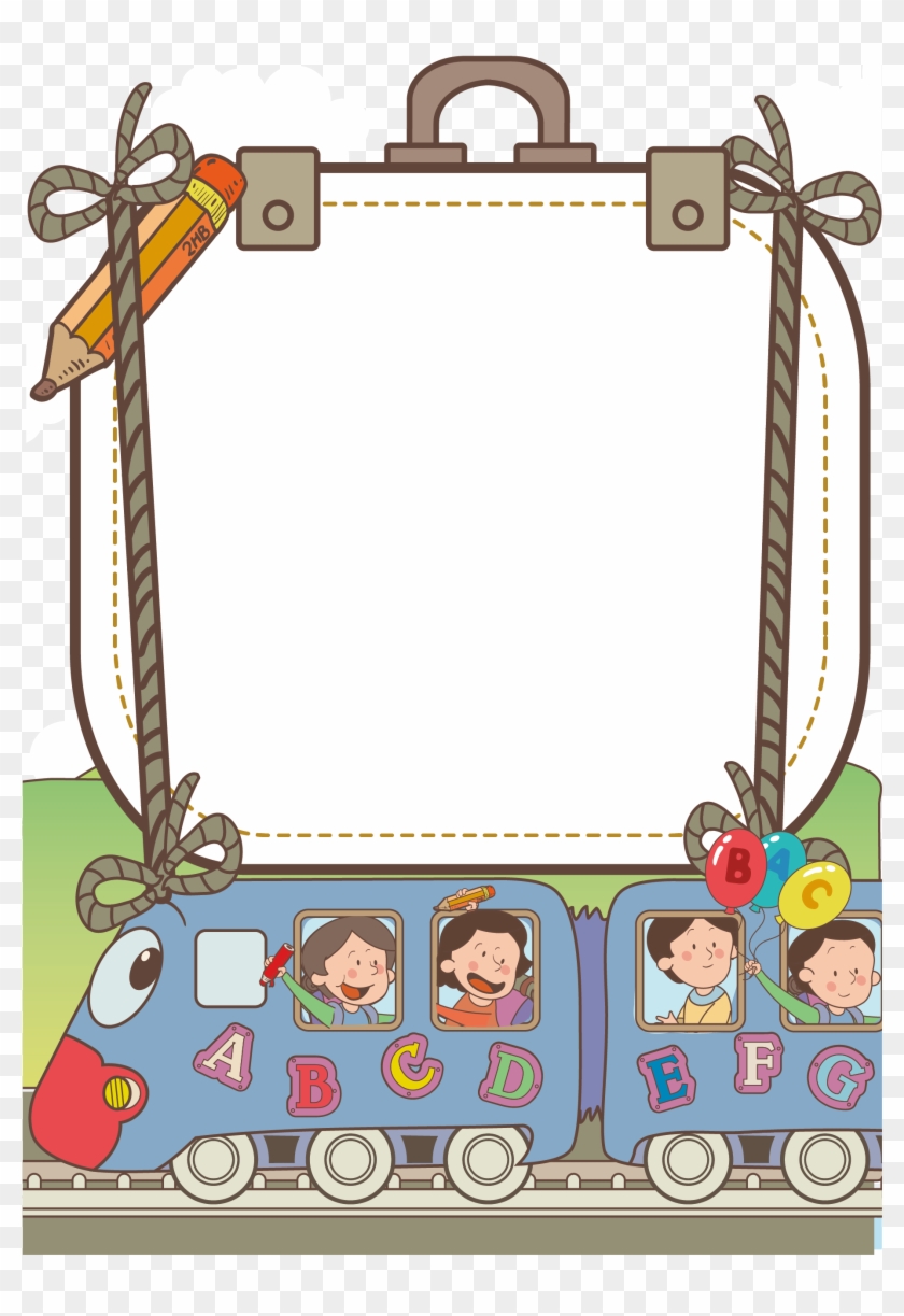 Watercolor Kids Paradise Vector - Watercolor Kids Paradise Vector #795760