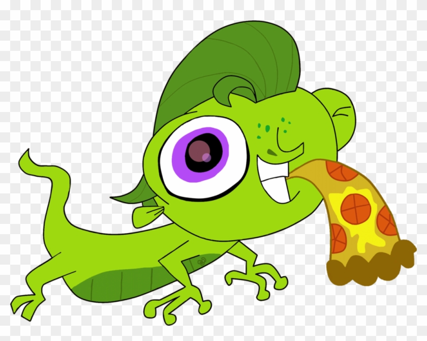 Gecko And Pizza By Heinousflame - Pizza Gecko #795821