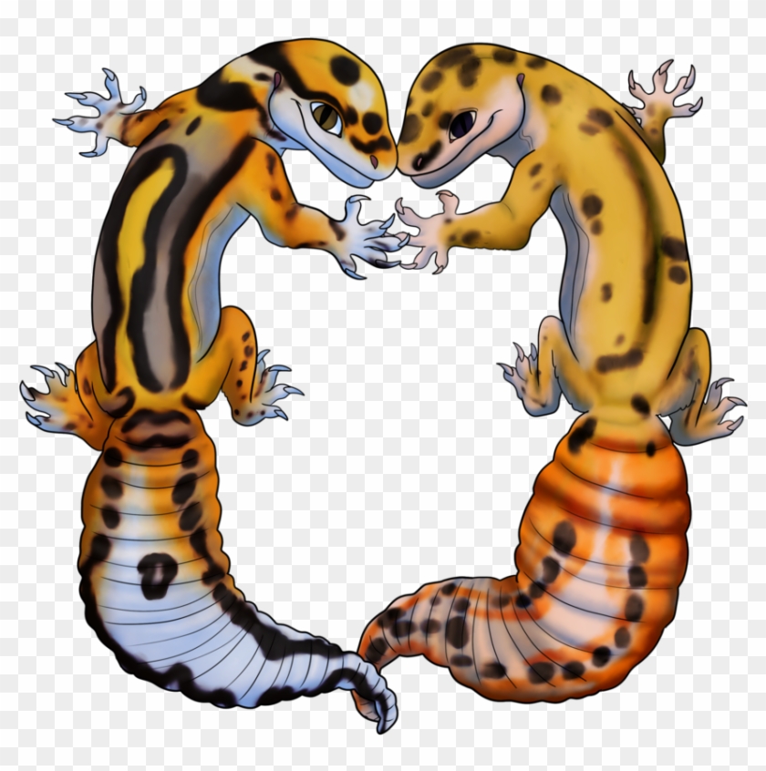 Leopard Gecko Love By Dogthatkills Leopard Gecko Love - Invertebrate #795826