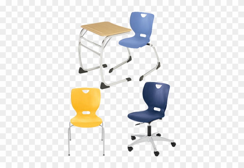 Shop Neoclass Chairs & Desks - Classroom Select Neoclass Cantilever Desk #795905