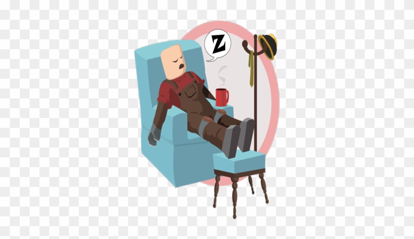 Shh Don T Wake Up Builderman Roblox Down For Maintenance Free Transparent Png Clipart Images Download - roblox maintenance 2019