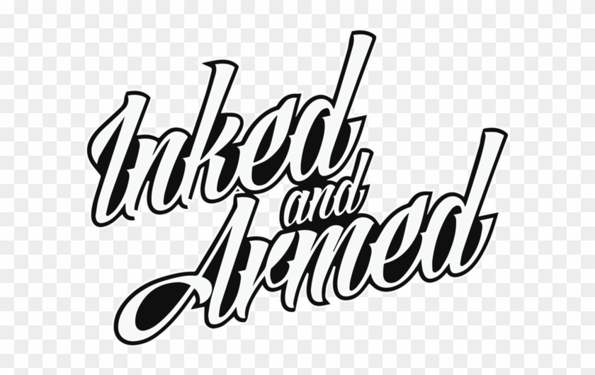 5" Large Inked & Armed Decal - Decal #796245