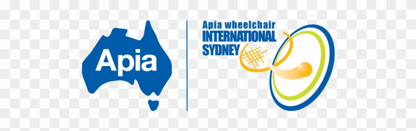 Apia Wheelchair Tennis Logo No Year - Sydney International #796451