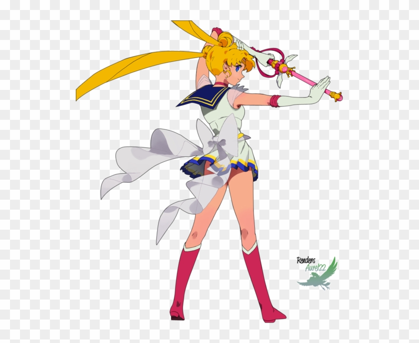 Sailor Moon Avec Baton Render By Anouet - Sailor Moon Render #796502