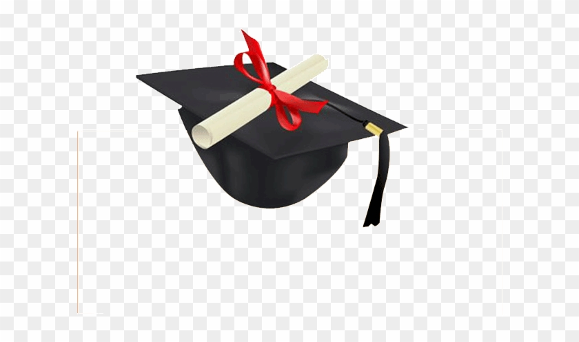 Square Academic Cap Graduation Ceremony Diploma Academic - Graduation Cap Clip Art #796508