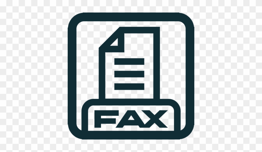 Contact Us - Fax Icon #796559