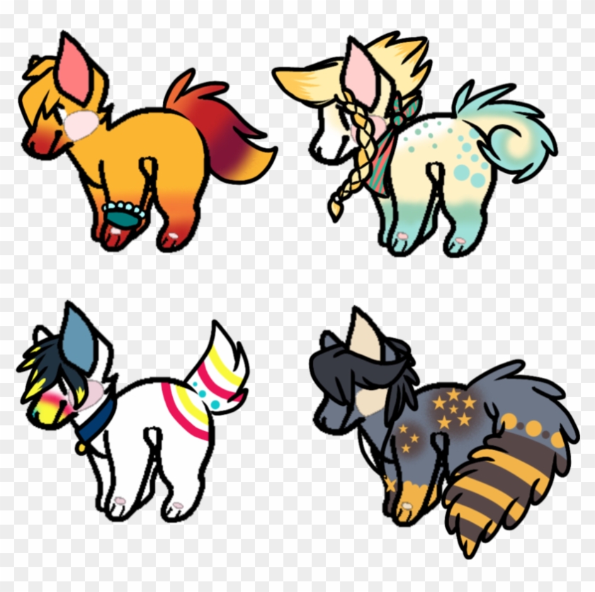 Point Feral Adopts [2/4 Open] By Silonadow - Cartoon #796727
