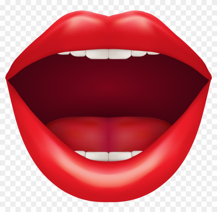 Open Red Mouth Png Clip Art - Open Red Mouth Png Clip Art #796779