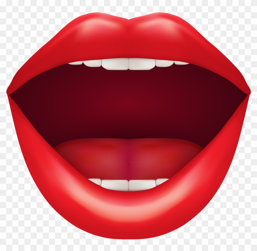 Open Red Mouth Png Clip Art - Open Red Mouth Png Clip Art #796779