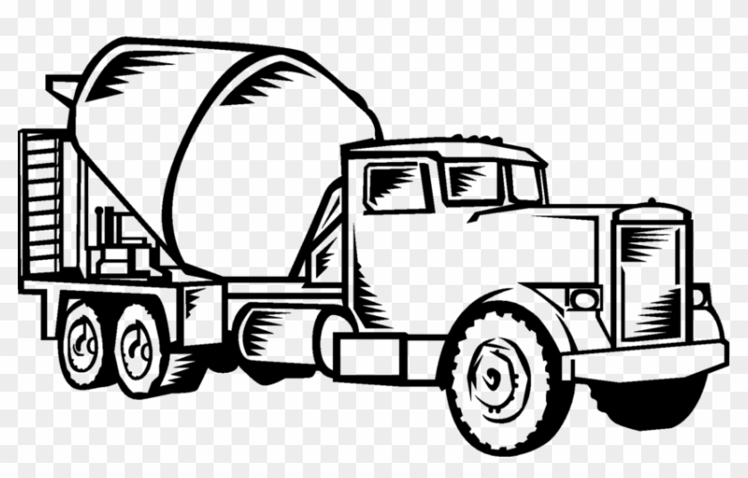 Cement Mixers Concrete Clip Art - Cement Mixers Concrete Clip Art #796834