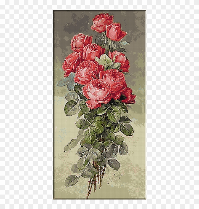 Paul De Longpre-trandafiri Rosii - Vintage Paintings Of Peonies #796864