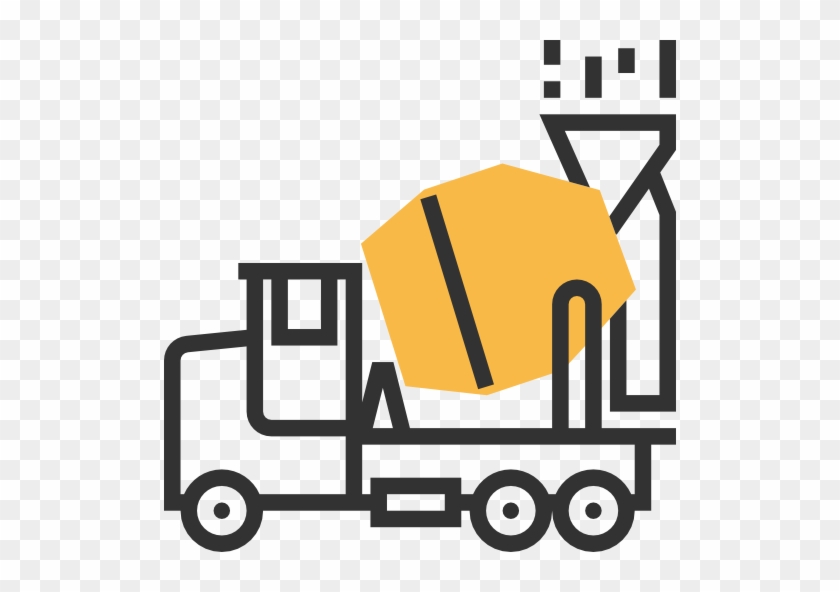 Concrete Mixer Free Icon - Concrete Mixer #796909