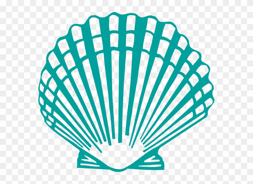 Shell Svg - Scallop Shell Clip Art #796923