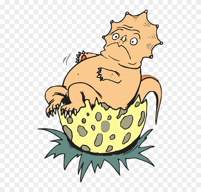Cartoon, Grass, Egg, Art, Dinosaur, Shell - รูป ไข่ ไดโนเสาร์ การ์ตูน #796933