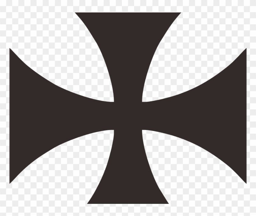 Maltese Cross Cruz De Malta Logo Vector ~ Format Cdr, - Maltese Cross #797002