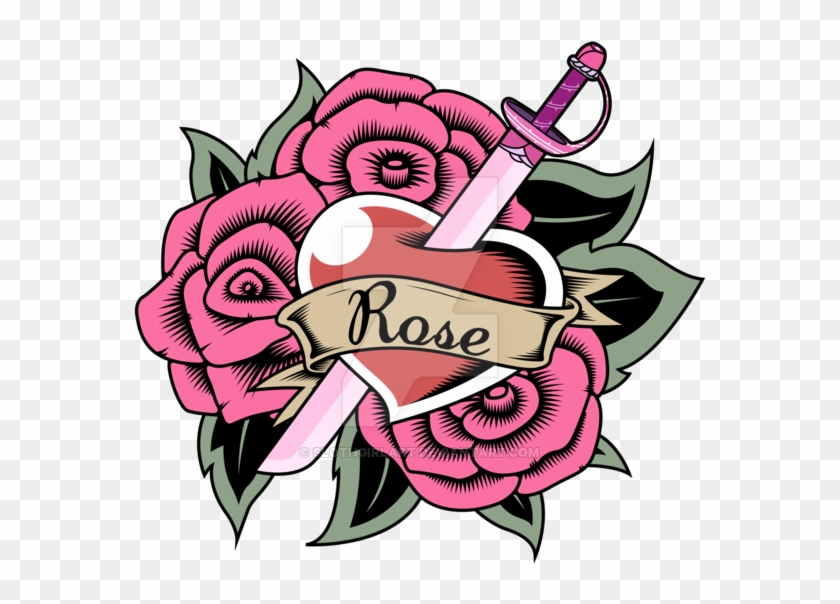 Rose Quartz Tattoo 7 - Design #797102
