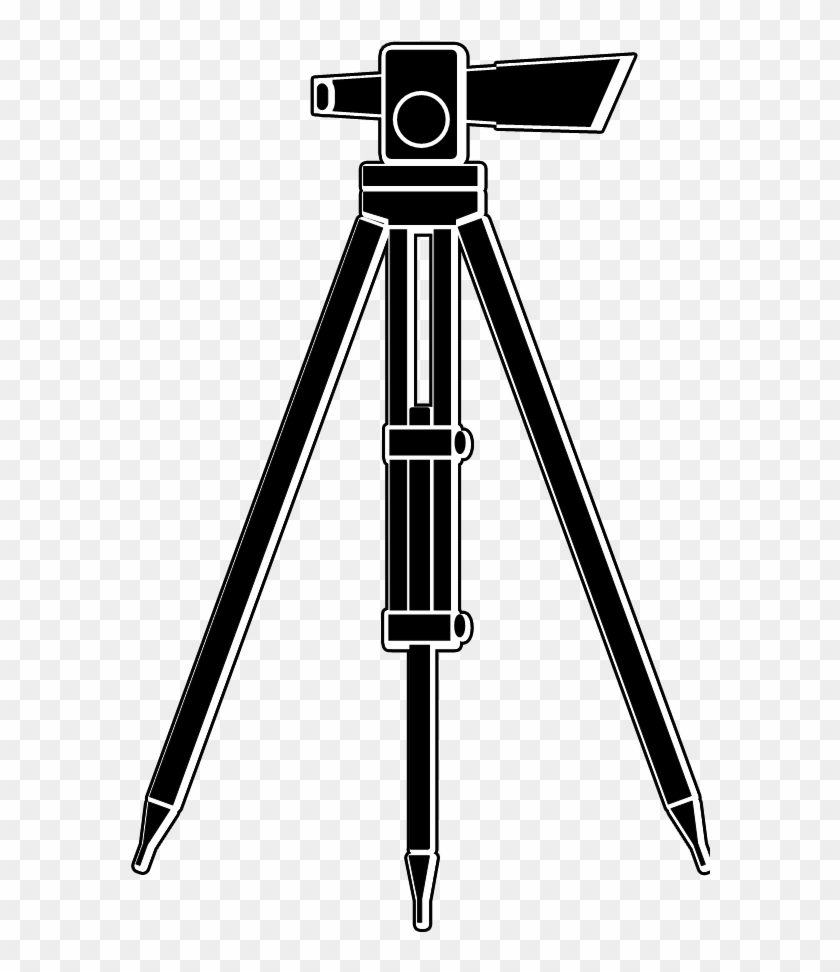 Land Surveyor Clip Art - Survey Tripod Clip Art #797211