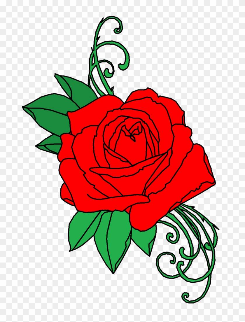 Download Rose Tattoo Transparent - Rose Tattoo Png #797213