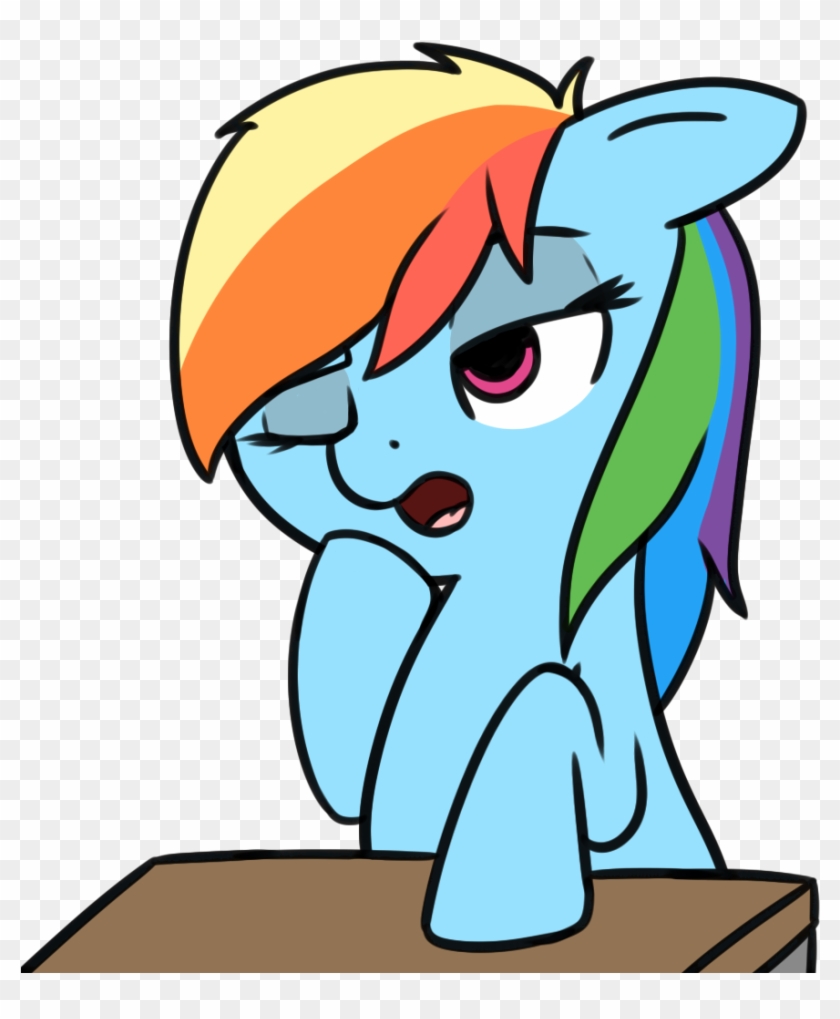 Neuro, Floppy Ears, One Eye Closed, Pegasus, Pony, - Cartoon #797257