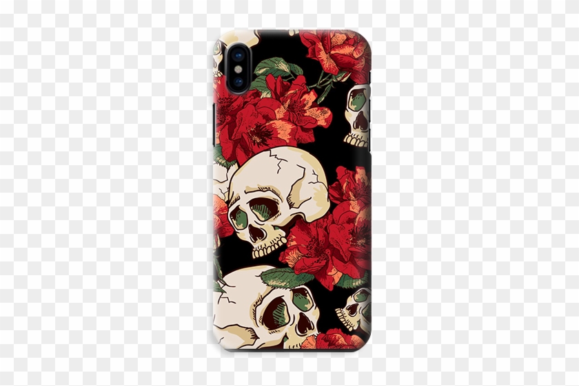 Funda Para Celular Skull And Roses - Day Of The Dead Background #797279