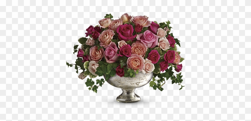 Shop For Roses - Flower Arrangements In Silver Bowls #797327