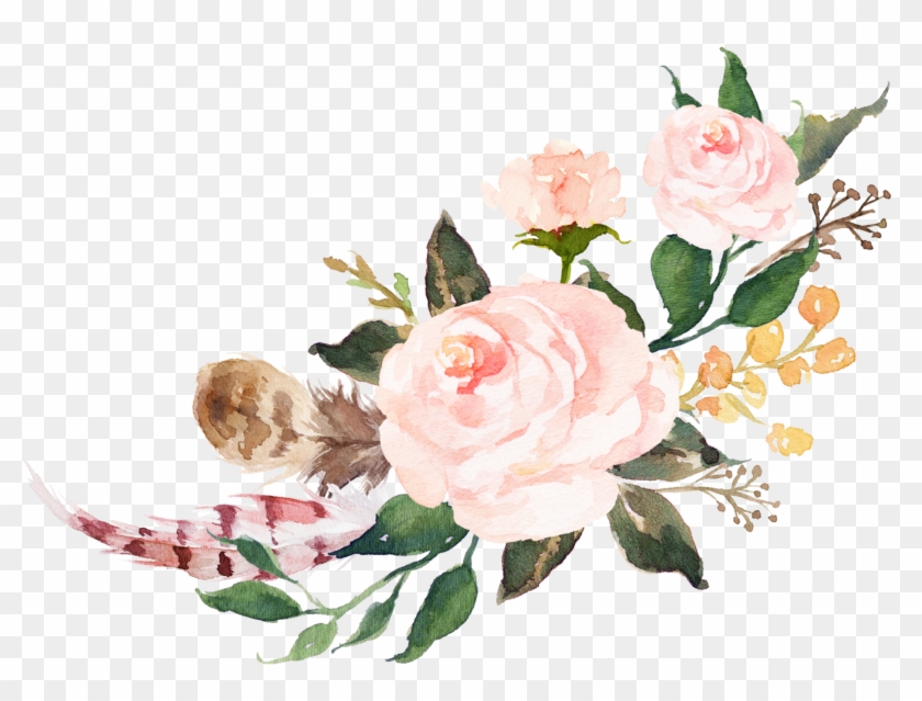 Flowers Stickers Transparent Aesthetic Cute Kawaii Watercolor Pink Flowers Free Transparent Png Clipart Images Download