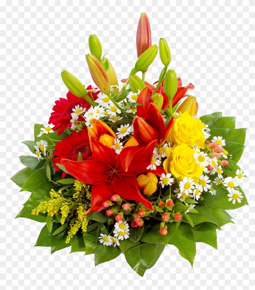 Bouquet Of Flowers Transparent Background #797487